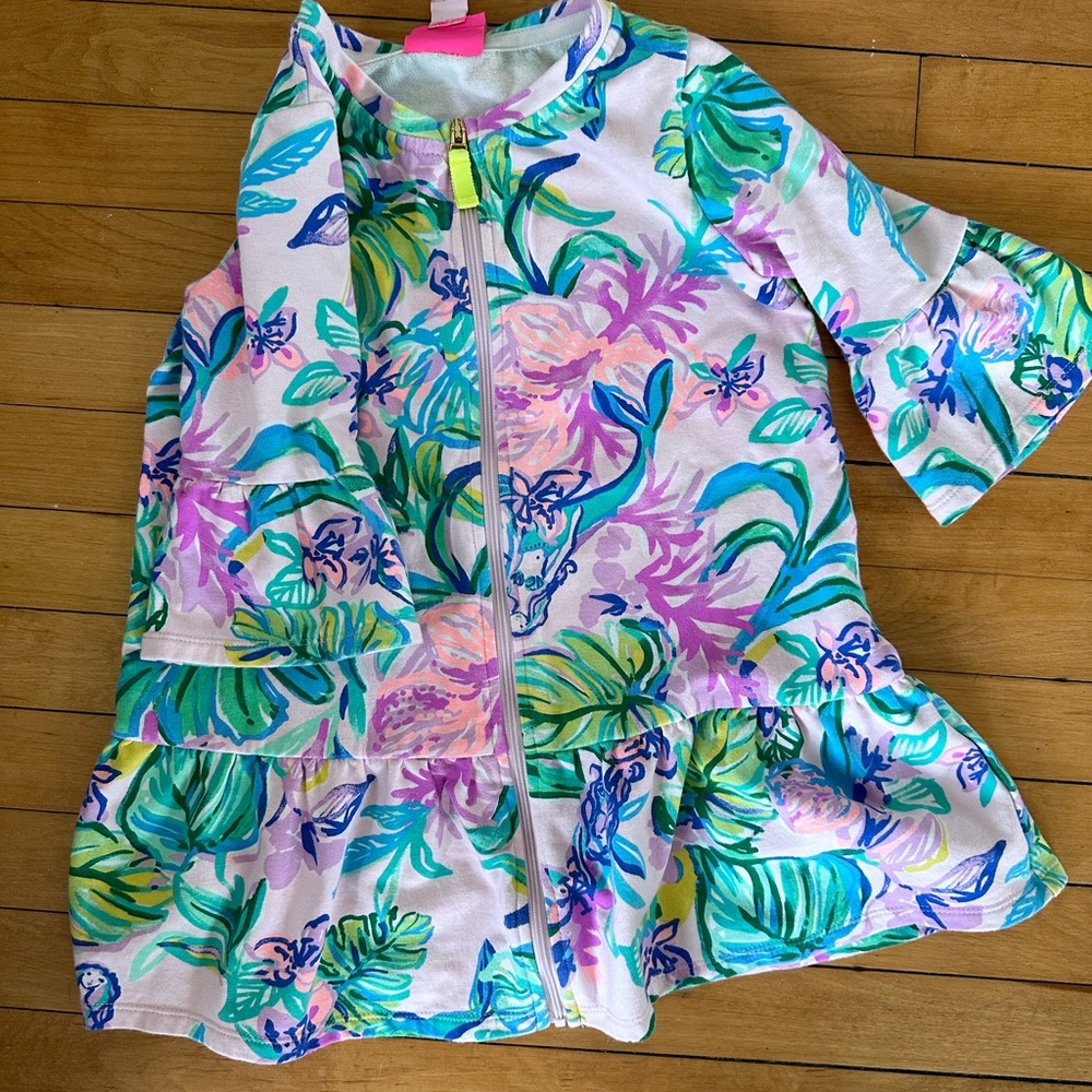 Girls swim cover up